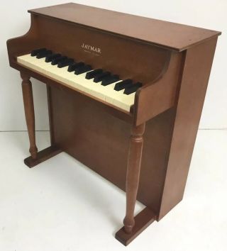 Rare 30 Keys 1950 ' s JAYMAR Child ' s Upright Vintage Piano - 9