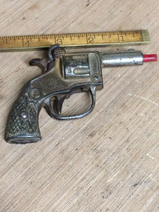 Rare Early Teddy Roosevelt Cap Gun With Patent Date September 11,  1923 3