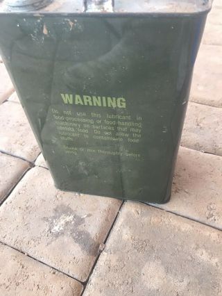 One Gallon Us Military 0 - 158 Lsa Mil - L - 46000 B Weapons Oil