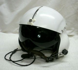 Us Gentex Sph - 4 Tinted Visor Helicopter Flight Helmet Size Extra Large