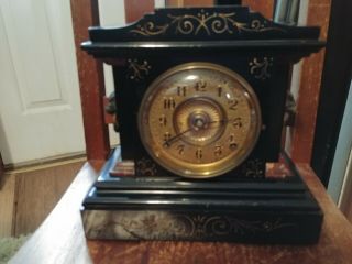 Ansonia Cast Iron Mantle Clock