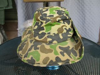 Vietnam War Era Duck Hunter Camouflage Cowboy Boonie Sun Hat 4
