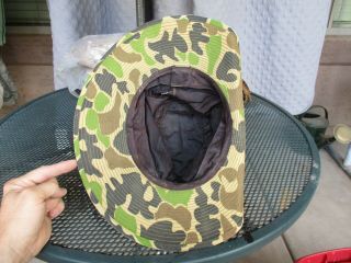 Vietnam War Era Duck Hunter Camouflage Cowboy Boonie Sun Hat 8