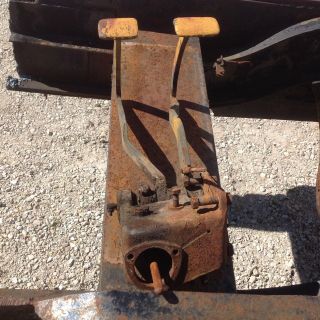 Half Track Clutch And Brake Pedal Assembly In