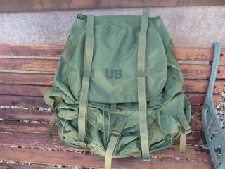 Us Military Alice Combat Field Pack Large Lc - 1 Rucksack With Frame