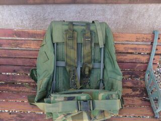 US MILITARY ALICE COMBAT FIELD PACK LARGE LC - 1 RUCKSACK with Frame 2