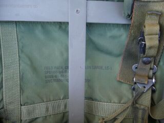 US MILITARY ALICE COMBAT FIELD PACK LARGE LC - 1 RUCKSACK with Frame 3