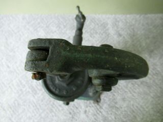 Antique Water Well Pump w/Spigot BARNES MFG Cast Iron MANSFIELD OH,  Green Paint 6