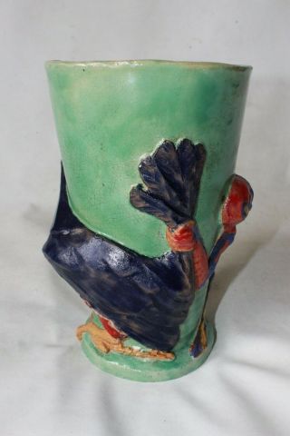 Karel appel vase CoBrA painting sculptured monkey bird 1950 ' s art pottery rare 4