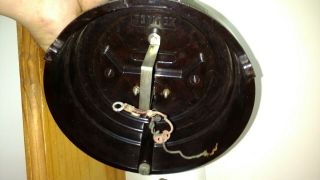 Tempex (Bulle) Bakelite Art Deco Electric Clock 8