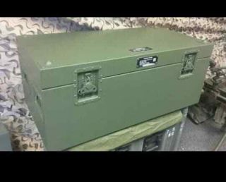 Military Aluminum Footlockers Water Tight 37 " X 19 " X 16 " Lockable