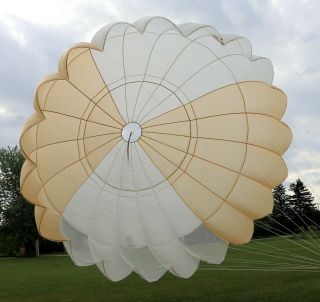 National Phantom 24ft Round Reserve Skydiving Parachute Canopy