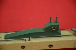 Vintage American Wunder submarine v - 1 wooden wind up toy 1848 4