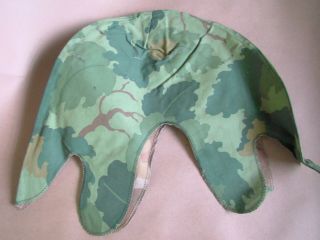 Vietnam War U.  S.  Army M - 1 Helmet Camo Cover Two Sided Qm Stamped
