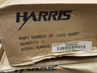 HARRIS AN/PRC - 152 MILITARY RADIO BATTERY CHARGER RF - 5855 - CH001 READ PLEASE 9