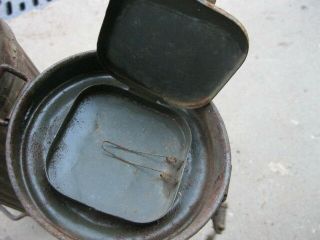 WW2 WWII German Wehrmacht gas mask canister/container. 9