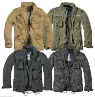 Brandit M65 Giant Mens Military Parka Us Army Jacket Winter Warm Zip Out Liner