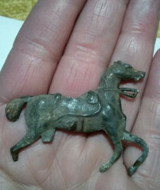 Lead Horse Relic Artifact Dug On Confederate Civil War Site