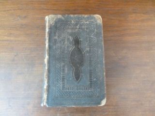 Old Bible By A Member Of The 20th Maine Gettysburg Civil War