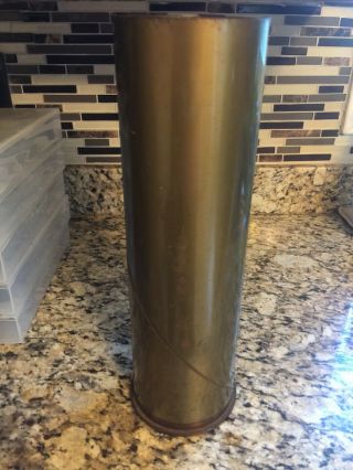 Empty Howitzer Artillery Shell Usa Army Military