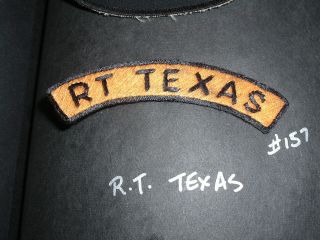 Us Army Special Forces Recon Team Texas Tab Patch Ccc