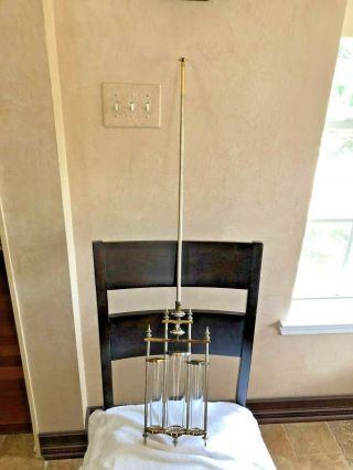 Three Vile Mercury Pendulum For Wall Or Hall Clocks