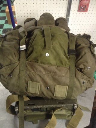 US Army USMC VIETNAM ERA Alice Pack Backpack w/ frame 7