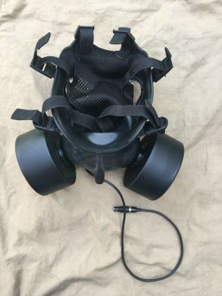 RARE British SAS SBS CT12 Double Filter Gas Mask Respirator & 4