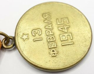 Soviet Russian USSR order medal for the Capture of Budapest WW2 10