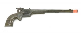 Vintage toy cast iron Buffalo Bill cap gun 2