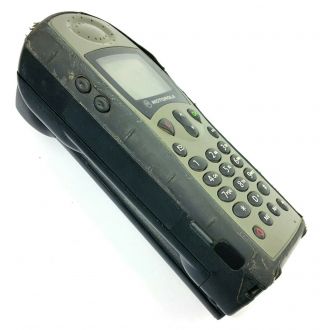 SATELLITE PHONE MOTOROLA 9505,  BATTERY,  CASE,  CHARGER TELEPHONE HANDSET IRIDIUM 5