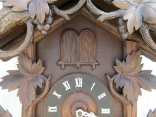 Antique Black Forest Musical Cuckoo Clock,  Wrks Gr8,  3 Melodies,  NR,  LOOK 5