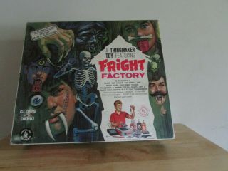 Vintage 1966 Mattel Thingmaker Toy 3522 Fright Factory