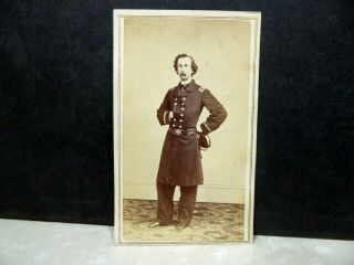Civil War York Rochester Powelson Photography Cdv Photo Soldier ?? Officer