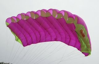 Raven II (218 sq ft) 7 cell F111 skydiving reserve parachute - dacron lines 3