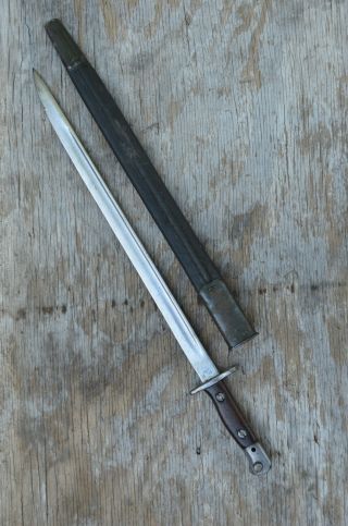 WWI British 1907 Bayonet P1907 RAF & Navy Use Rare Early 1909 5