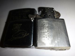 Vietnam War 1967 Zippo Lighter NHA TRANG 67 - 68,  US 5th SPECIAL FORCES Group Logo 10