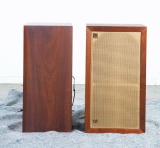Mid Century Modern Speakers Vintage Acoustic Research AR - 3 AR3 Set 5