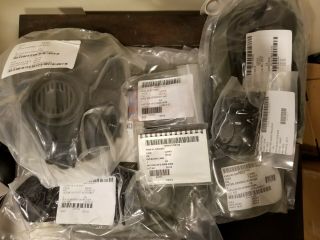 AVON FM53 M53 Gas Mask Respirator Kit Medium Right Handed NBC M50 Full Kit 5