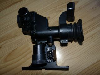 VINTAGE MILITARY OPTIC SIGHT VIEWFINDER PGO - 7B SOVIET RUSSIAN ARMY COLD WAR 1964 2