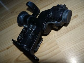 VINTAGE MILITARY OPTIC SIGHT VIEWFINDER PGO - 7B SOVIET RUSSIAN ARMY COLD WAR 1964 4
