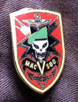 Vietnam War MAC V SOG Beer Can Special Forces DI Pin 5