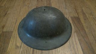 World War 1 Us Army Dough Boy Helmet Numbered Hs 71