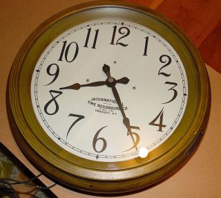 International Time Recording Co.  - Slave Clock 1926