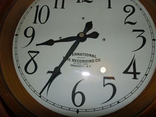 INTERNATIONAL TIME RECORDING CO.  - SLAVE CLOCK 1926 6