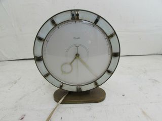 Rare Art Deco German Kienzle Electric Clock,  Mantel,  Shelf Clock,  Fully