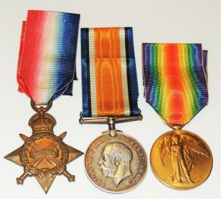 WW1 29th CEF Vancouver KIA Trio Victory Medal War Medal silver 1914 1915 Star 12