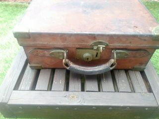 Antique Gun Bullet Case Owned by Field and Stream Editor Fishing Pioneer 4