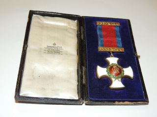 Stunning WW1 WW2 George VI DSO Distinguished Service Order Medal Award Cased 12