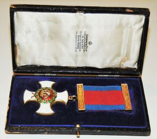 Stunning WW1 WW2 George VI DSO Distinguished Service Order Medal Award Cased 2